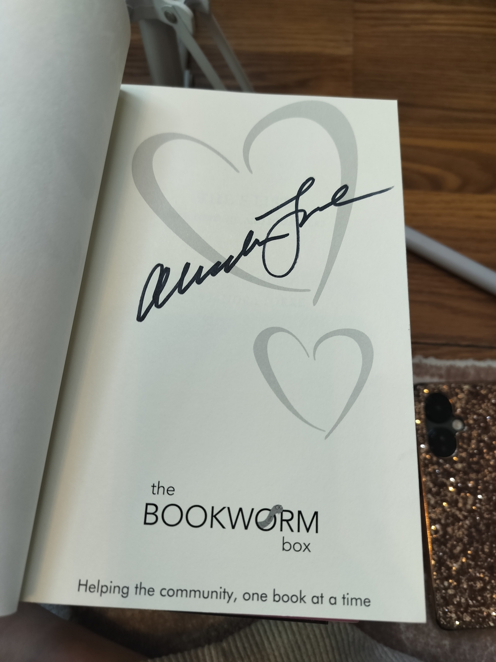 The Bookworm Box Signed Gift Edition - White